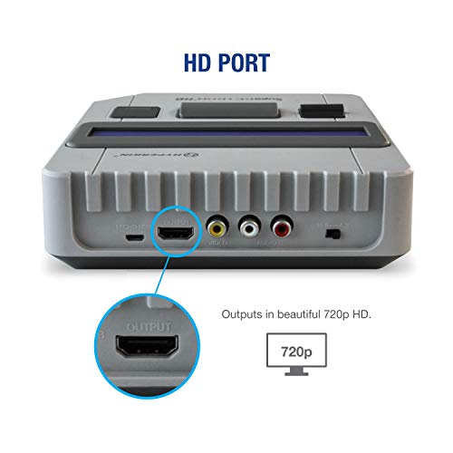 Hyperkin SupaRetroN HD Gaming Console for SNES/SFC with Controllers