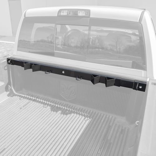 Black Widow Motorcycle Tie-Down Rack for Pickup Trucks