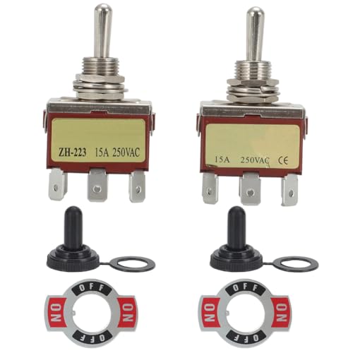 Snow Plow Lift and Angle Toggle Switches (1306075, 1306080) | Compatible with Meyer E - 47 E - 57 E - 60 Series Hydraulic Pumps