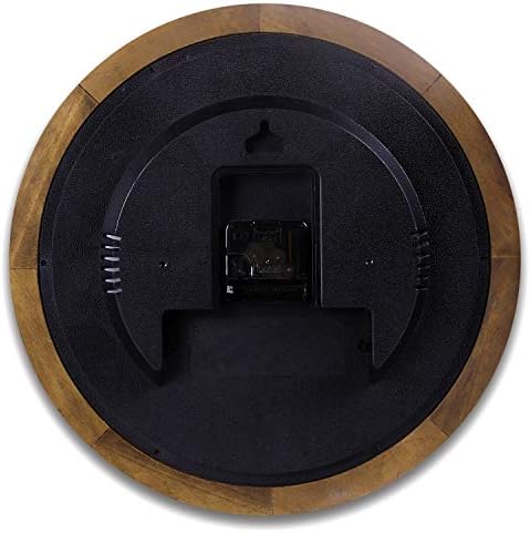 Kesin Wall Clock Wood 14 Inch Silent Wall Clocks Large Decorative