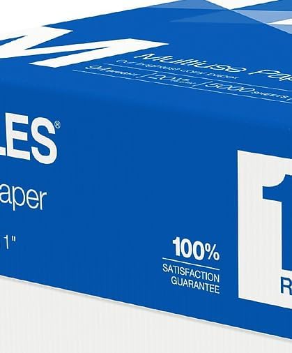 Staples Multipurpose Copy Paper, 8.5x11, 20lb, 94 Bright, 10 Reams/Carton | 5,000 white sheets total. Smooth finish reduces jams in copiers, laser & inkjet printers.