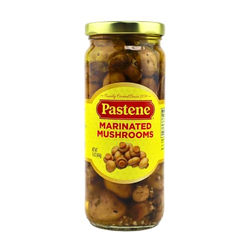 Pastene Marinated Mushrooms, 16 Ounce (1 Pack)