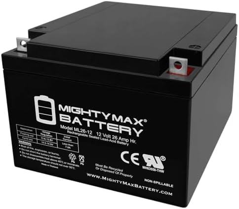 ML55-12 - 12 Volt 55 AH, Nut and Bolt (NB) Terminal, Rechargeable SLA AGM Battery