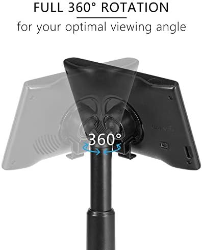 1Zero Solid GPS Cup Holder Mount for Garmin [Adjustable Arm]