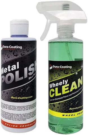 DURA-COATING TECHNOLOGY, Blue Premium Metal Polish - Perfect Brightener and Scratch Remover for Aluminum Wheels, Diamond Plate, Stainless Steel