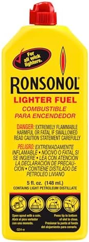 Ronson 12 Ounce Ronson Lighter Fuel - Pack of 2