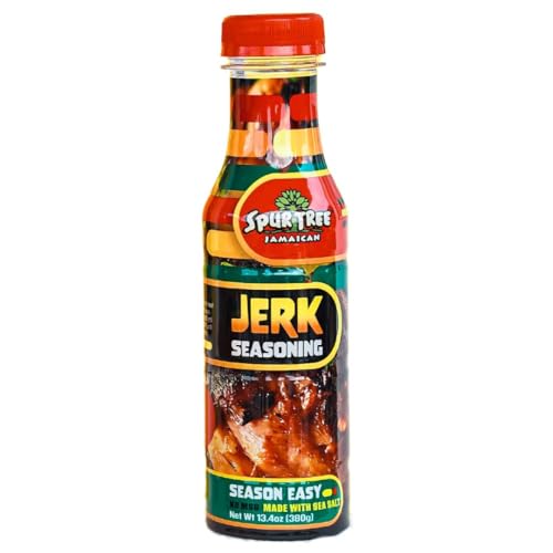 Spur Tree Jamaican Jerk Seasoning, 35 Oz | Authentic Caribbean, Jerk Sauce, All-Natural and Fresh Ingredients