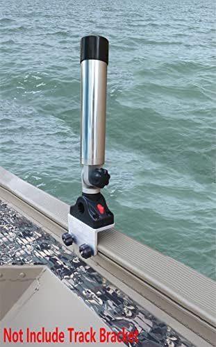 Brocraft Aluminum Heavy Duty Rocket Launcher Rod Holder / Boat Aluminum Rocket Launcher Rod Holder