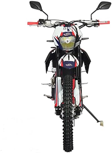 X-PRO Titan DLX 250cc Gas Dirt Bike Pit Bike Adult Bike,Big 21"/18" Wheels, Zongshen Engine! (Green)