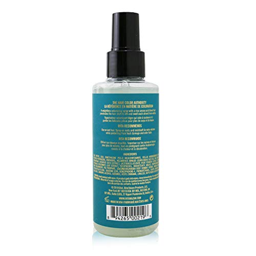 RITA HAZAN Root Lifting Spray – Works as Heat Protectant Spray for Hair - Protects Hair Color from Fading - Root Boost Shine Spray for Hair - 5