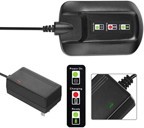 WA3742 Charger for 20V Lithium Battery WA3520 WA3525 WA3578, Cell9102 Replacement Worx Battery Charger 20V WA3732 WA3875 WA3881