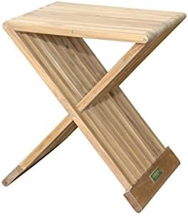 Anderson Teak TBF-016S Marilla Side Folding Table, 16"