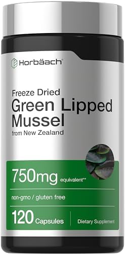 Horbäach Green Lipped Mussel |120 Capsules | from New Zealand
