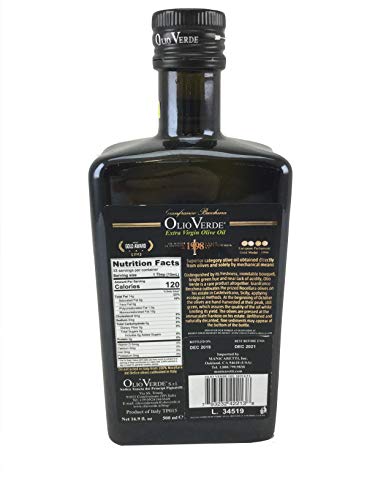 Olio Verde Olio Novello Extra Virgin Olive Oil, 2018 Harvest