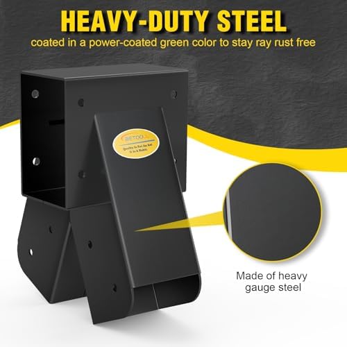 BETOOLL Swing Set Bracket with All Mounting Hardware Middle Bracket