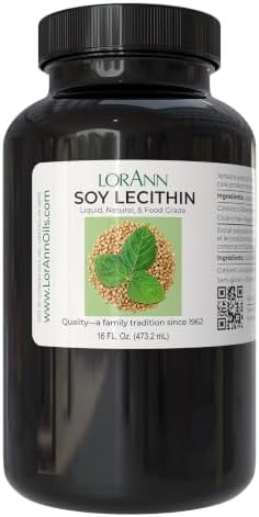 LorAnn Natural Liquid Soy Lecithin, 4 Ounce