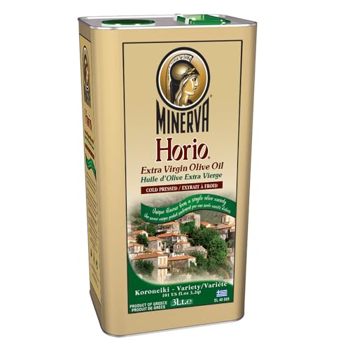 Horio Greek Olive Oil Extra Virgin Cold Pressed Organic, Perfect for Salads and Marinades, Frying Oil