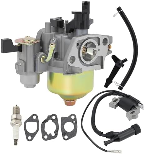 Predator 212 Carburetor Upgrade for 212cc Go-Kart Engine with Coil | Fits Predator 212cc & 196cc engines. Direct bolt-on replacement. Boosts
