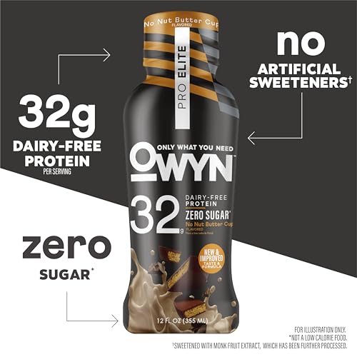 OWYN Only What You Need 32g Chocolate Flavored Protein Shake, 12 Ct