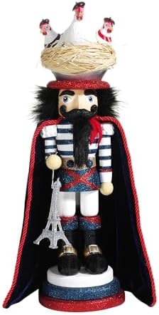 Kurt Adler HA0465 Nutcracker, Multi-Color (17.5-inches Tall)