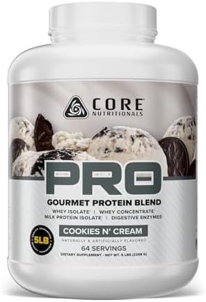 Core Nutritionals PRO Gourmet Protein Blend, Cookies N' Cream, 65 SRV