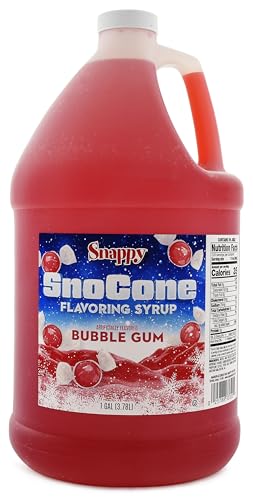 Snappy Root Beer Sno Cone Syrup, 1 Gallon (128 oz), Ready to Use for Snow Cone Machines and Shaved Ice