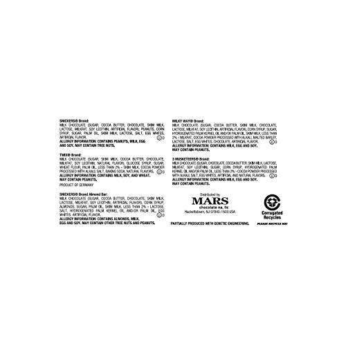 Mars Chocolate Bar Variety Pack - 30 Count (Pack of 2)