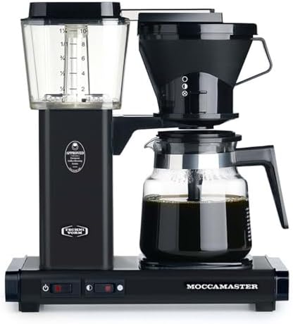 Technivorm 59691 KB Coffee Brewer, 40 oz, Brushed silver , 6.5"D x 12.75"W x 14"H
