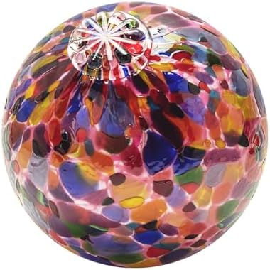 Totally Blown Glassworks Pond Float. Handmade Blown Glass, Garden Gazing Ball, Table Centerpiece