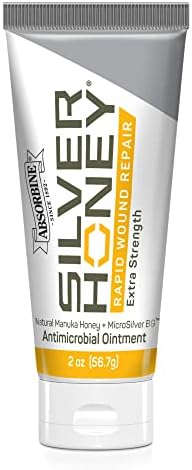 Silver Honey Rapid Wound Repair Ointment, 2 oz Tube
