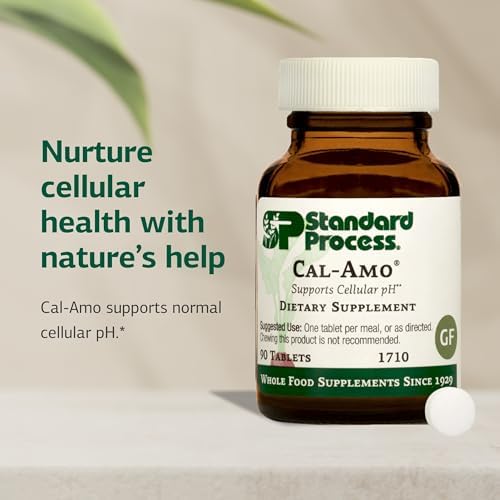 Standard Process Cal-Amo - Cellular Health Support Supplement - Lung Support Supplement with Calcium & Chloride - Support Healthy Respiratory