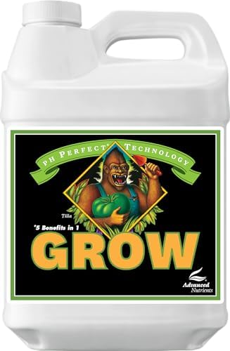 Advanced Nutrients 1301-13 Grow pH Perfect Fertilizer, 500 mL, 0.5 Liter