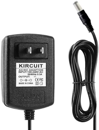 12V AC/DC Adapter Compatible with Arcade1Up Model 7427 Pac-Man Counter-Cade Pacman Countercade 2 Games in 1 8″ Color LCD Screen Game Machine
