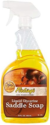 Fiebing's Liquid Glycerine Saddle Soap for Leather (32 oz) - Smooth Leather Cleaner & Conditioner to Soften