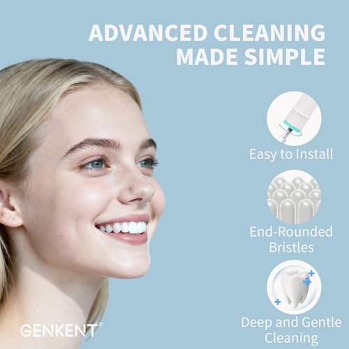 Replacement Toothbrush Heads Compatible with Oral-B Braun 20 Pcs | Professional Electric Toothbrush Brush Heads for Oral B Replacement Head Refill Pro 500/1000/1500/3000/3757/5000/7000/7500
