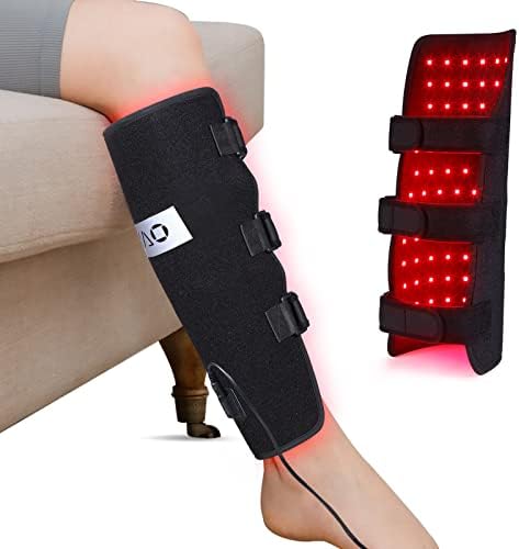 DGXINJUN Red Light Therapy Device for Body Calf Arm Pain Relief Near Infrared Light Therapy 850nm LED Muscle Wrap for Leg Home Use Nerve Damage Deep