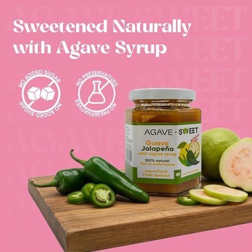 Agave Sweet Mango Fruit Spread with Agave Syrup No Sugar Fruit Spread 10 oz