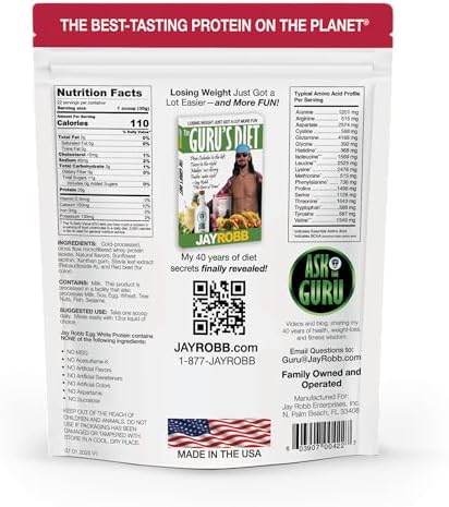 JAYROBB Whey Protein (5 Pound, Vanilla)