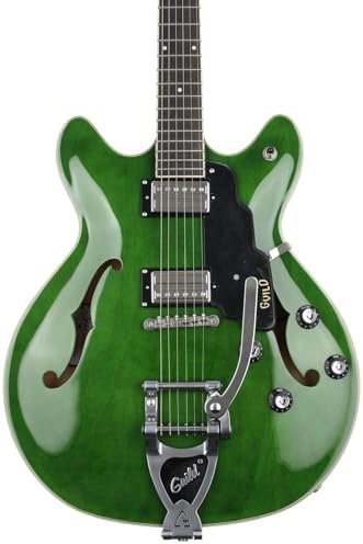 Guild Guitars Starfire I SC Semi-Hollow Body Electric Guitar, Snowcrest White, Florentine-Cut w/tremolo, Newark St. Collection