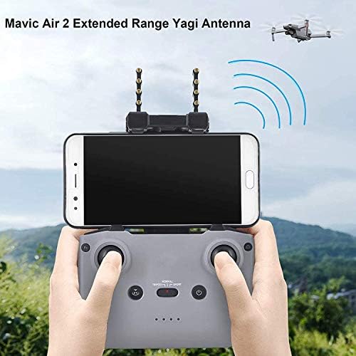 Skyreat Antenna Range Extender Yagi-UDA 5.8Ghz Signal Boosters for DJI Neo/Mini 5 Pro/ 4K | 3 Pro | Mavic Air 2 Drone RC-N1 / RCN2 /RCN3 Conrtoller