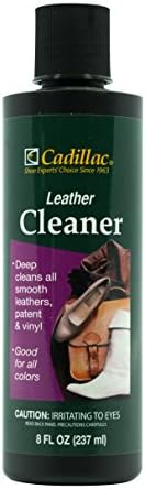 Cadillac Leather Cleaner, Shoes, Boots, Handbags, Auto | Removes dirt, grime and salt from finished leathers. For furniture and upholstery.