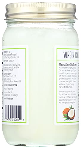 Made With Organic Oil Coconut Virgin, 14 oz
