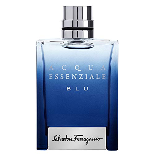 FERRAGAMO Acqua Essenziale Blu Eau de Toilette Pour Homme, Cologne Spray for Men