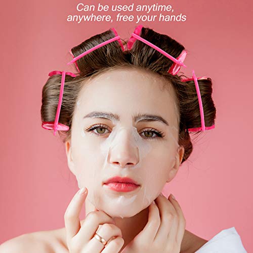 WILLBOND 40 Pcs Sponge Hair Rollers Satin Foam Curlers with Clips, Black
