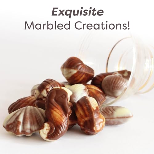Guylian Belgian Chocolate Seashells, 22 Pieces Hazelnut Praliné, 8.82 Ounce | Gourmet Truffles, Assorted White and Milk Chocolate