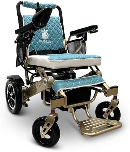 Electric Wheelchairs for Adults, 350 lbs Capacity, Up to 13 Miles Range, Lightweight Wheelchair for Seniors, Remote Controlled Wheel Chair