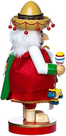 Kurt Adler 10.25-Inch Mexican Nutcracker Tablepiece - Chubby Collection