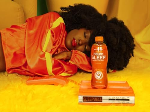 neuroSLEEP | Tangerine Dream | Functional Beverage for Restful Sleep, Non-Carbonated; 16.9 Fl Oz (Pack of 12)