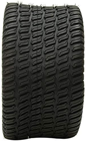 Carlisle Turf Master Lawn & Garden Tire - 24X12-12 | Lawn Mower & Garden Tractor All Season Traction 4 Ply Bias Construction Black Sidewall Tire