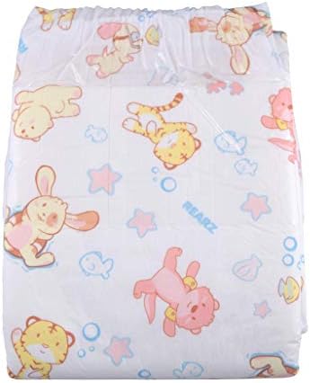Rearz - Lil' Squirts Splash - Adult Printed Diapers (16 Pack) (Large)